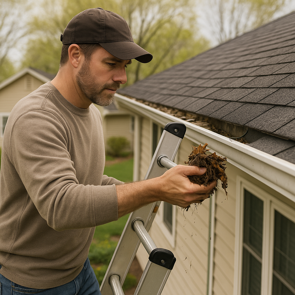 Spring Gutter Cleaning: Why It Protects Your Roof Underlayment